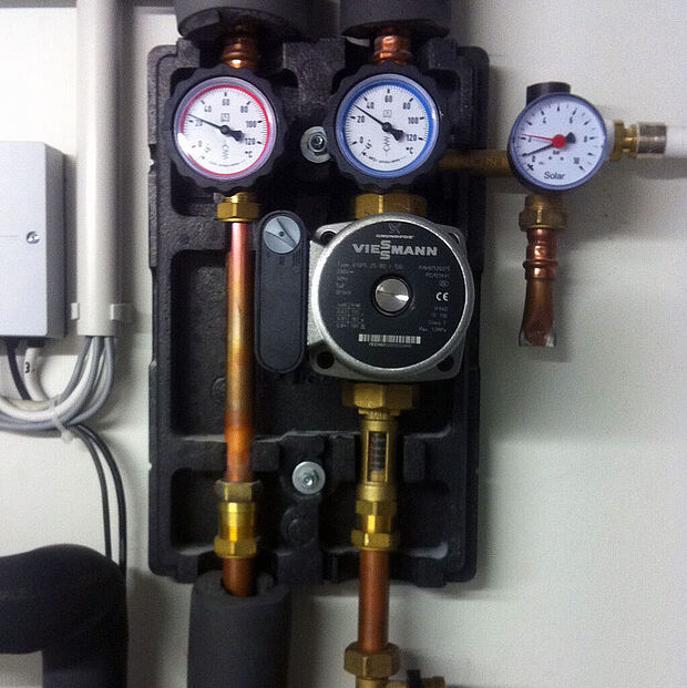 Überwachung der Haustechnik